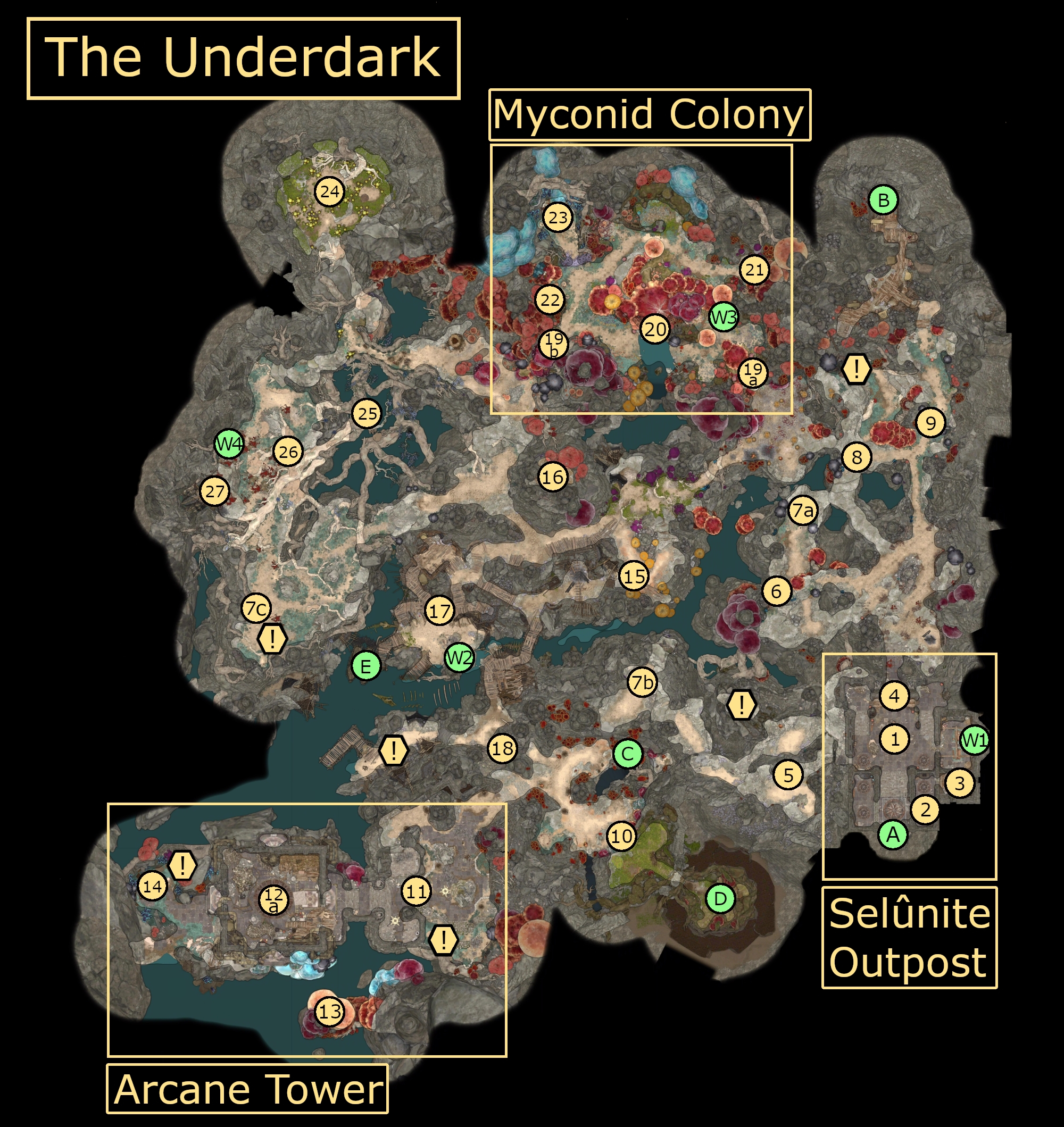 Undercity Map BG3: A Comprehensive Guide to Navigating the Depths of Baldur's Gate 3