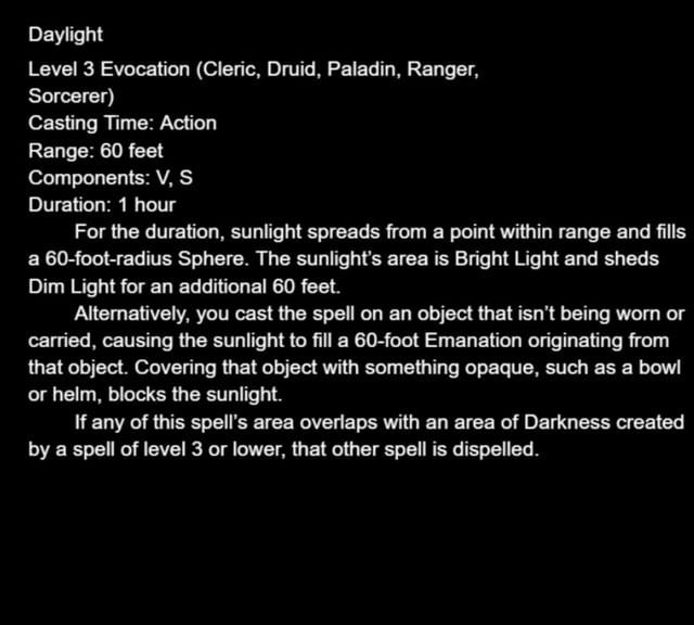 Exploring 5e Daylight: The Power of Light in Dungeons & Dragons