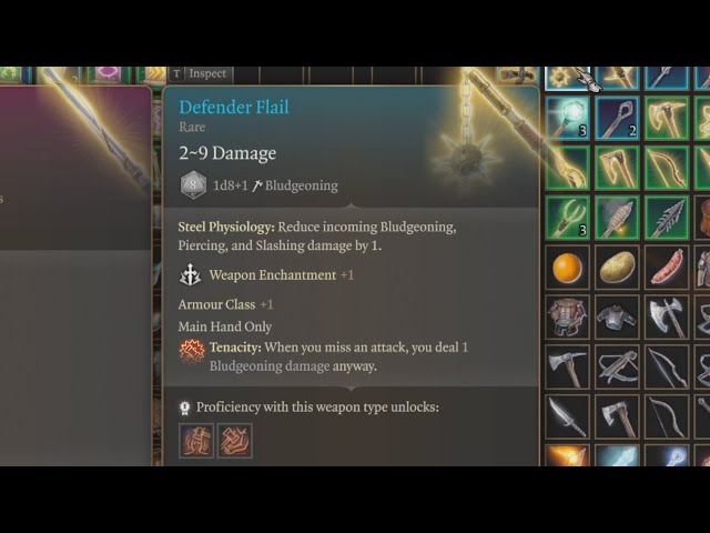 Exploring BG3 Defender Flail: A Key Weapon for Protecting Your Party