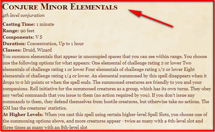 Conjure Minor Elemental 5e: A Comprehensive Guide to Summoning Elementals in Dungeons & Dragons