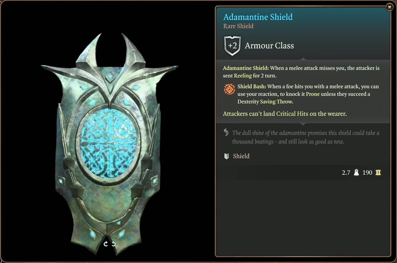 Baldur's Gate 3 Shields: Essential Gear for Every Adventurer