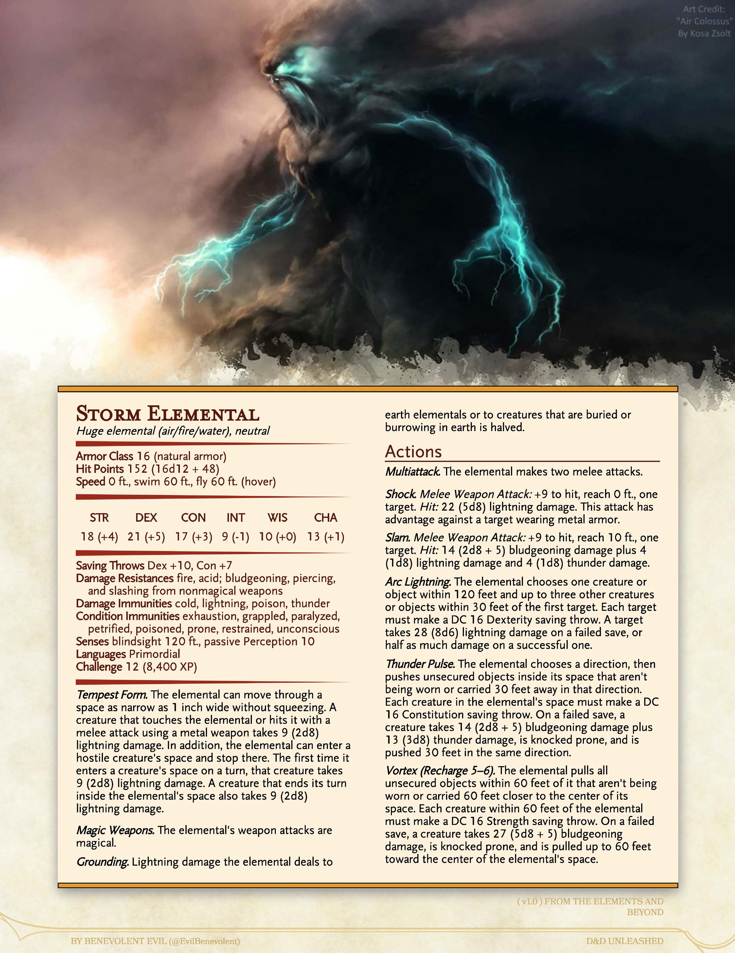 Elemental Weapon 5e: Unleashing the Power of the Elements in Dungeons & Dragons