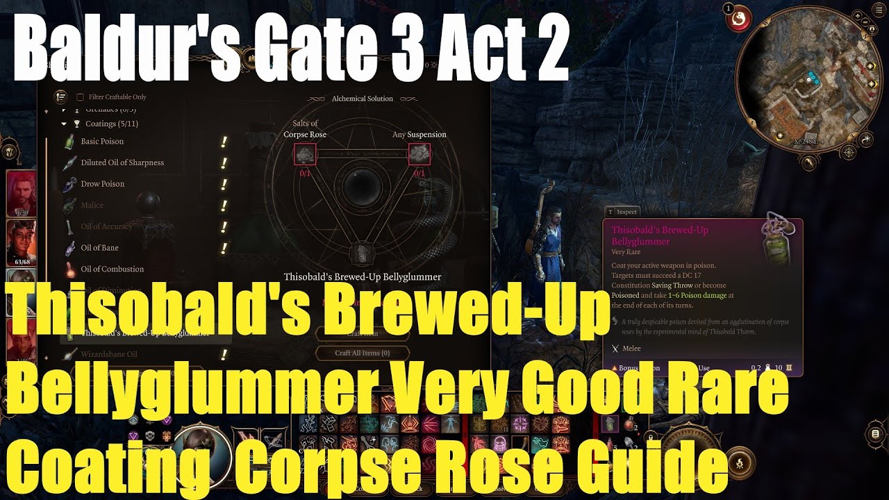 Theobalds Brewed Up Belly Glimmer BG3: Unveiling the Enchantment Behind this Mysterious Elixir