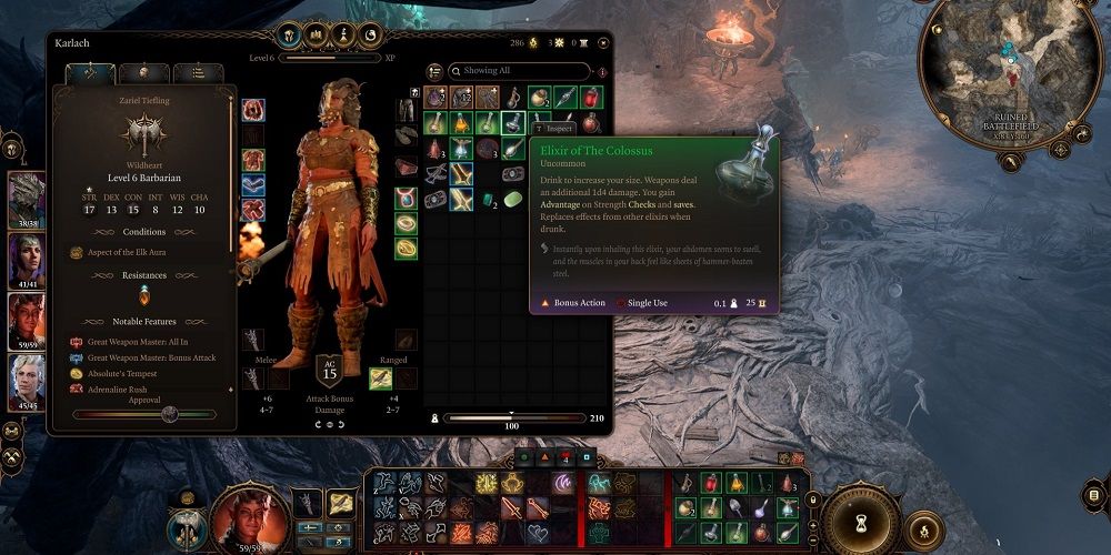 Baldur's Gate 3 Elixir of the Colossus: Unlocking the Power and Mysteries of this Legendary Potion