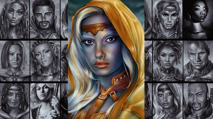 Exploring Viconia in Baldur's Gate 2: The Dark Elf Companion