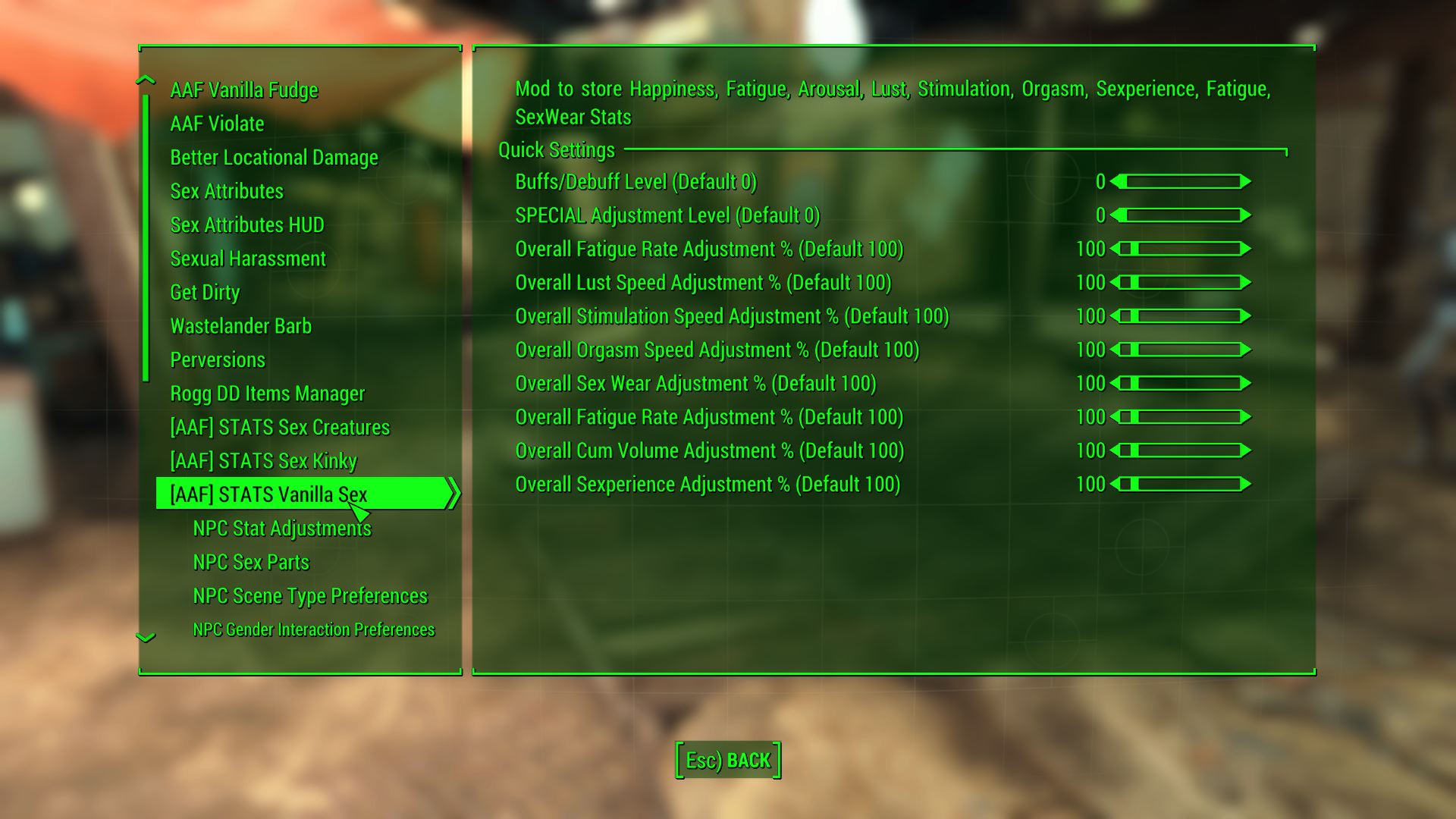 Understanding Sex Attributes in Fallout 4: A Detailed Exploration