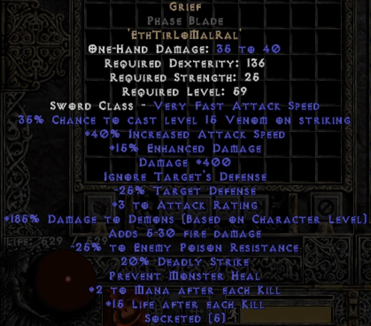 Grief D2 Runeword: The Ultimate Weapon or a Nightmare for Diablo II Players?