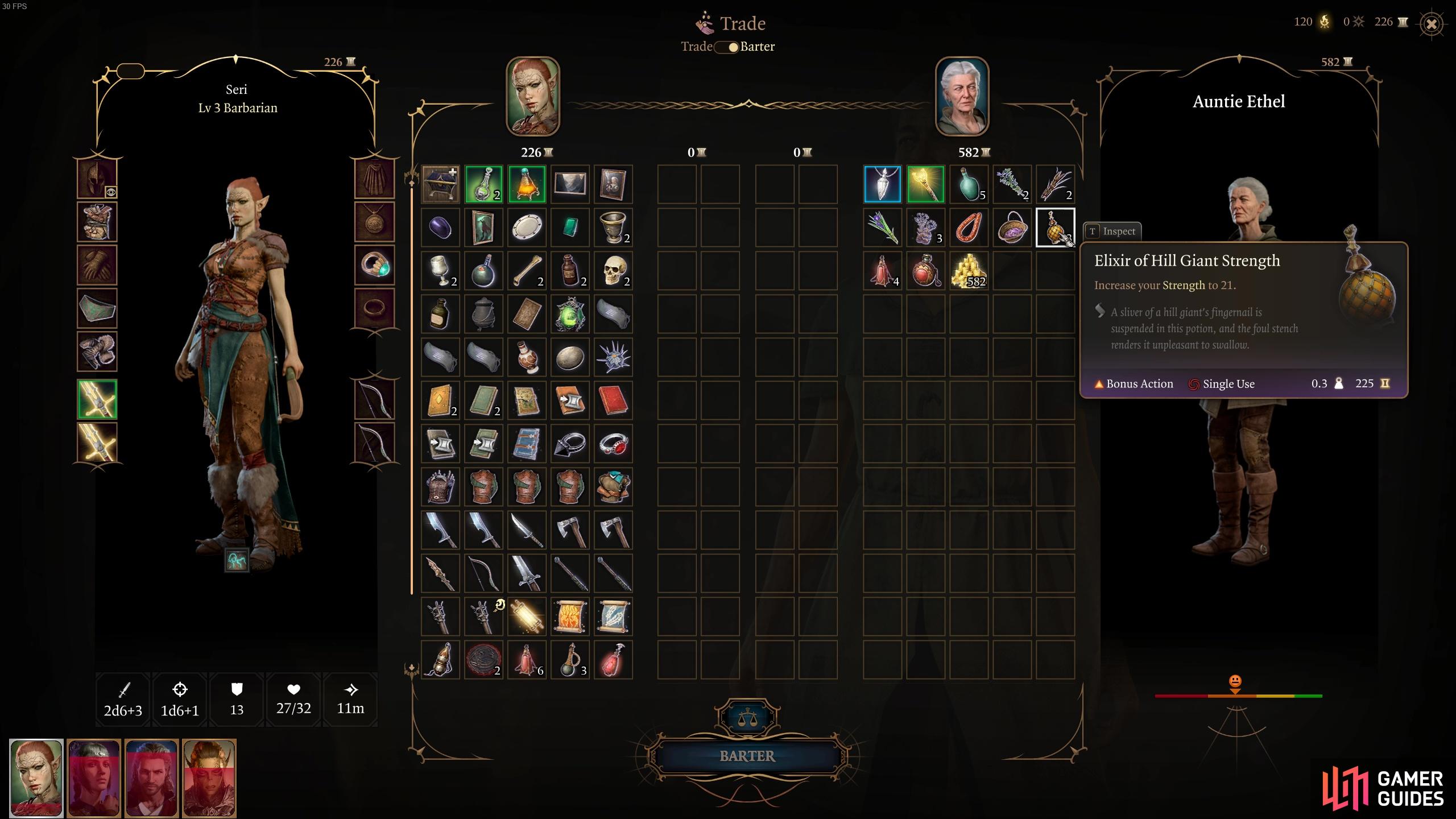 How to Make Elixir of Hill Giant Strength BG3