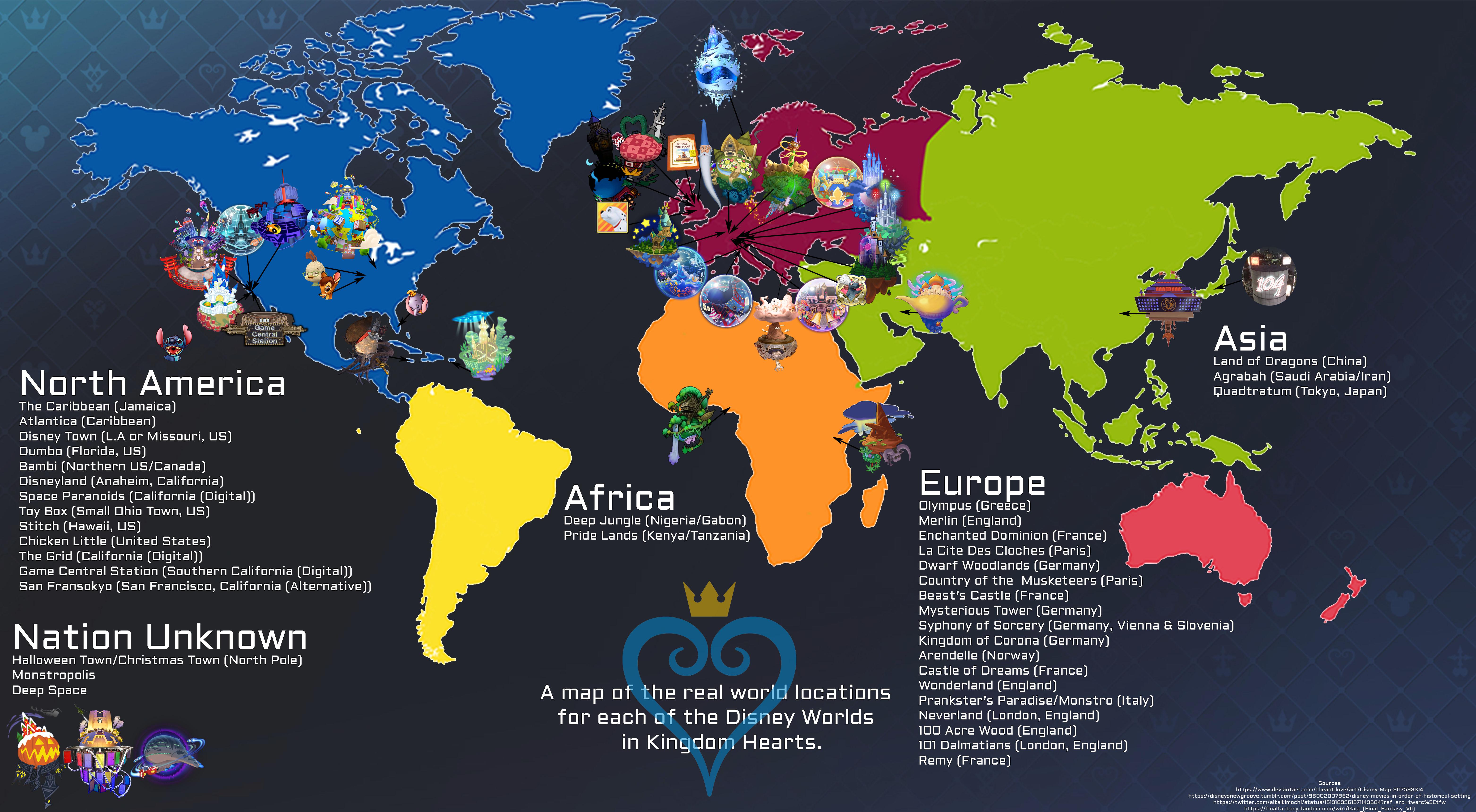 Exploring Kingdom Hearts 1 World Map: Issues and Solutions