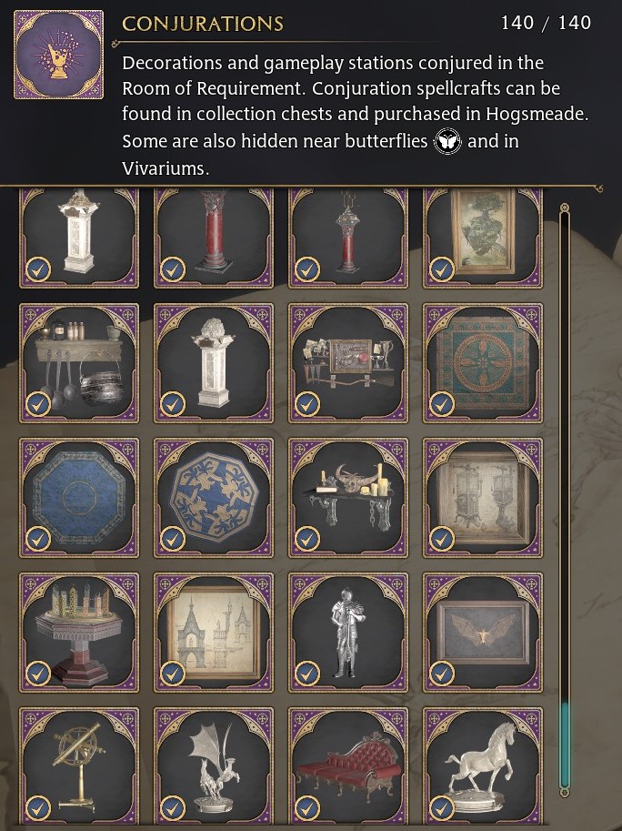 Hogwarts Legacy Conjuration Collection List: A Complete Guide for Players