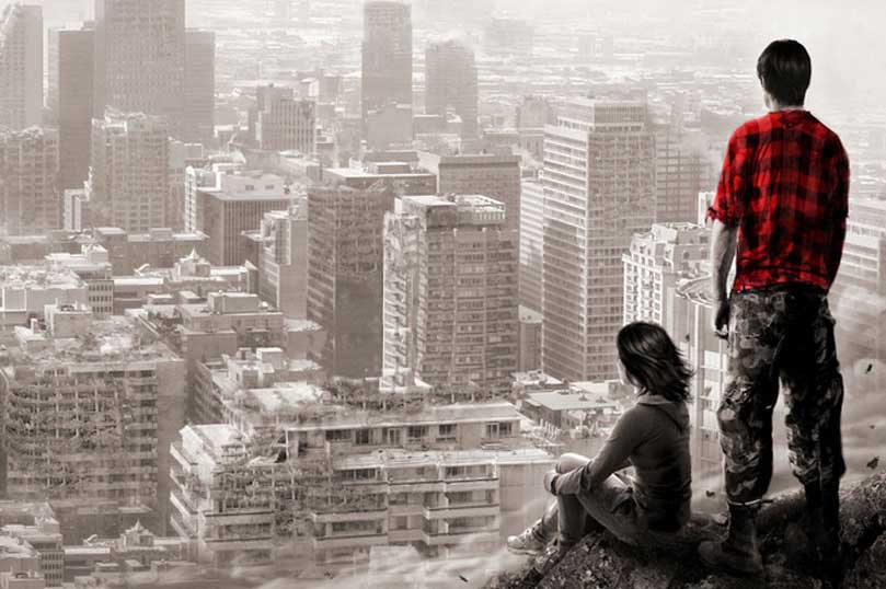 The Abandoned Laborer: A Story of Resilience and Struggle in a Dystopian World