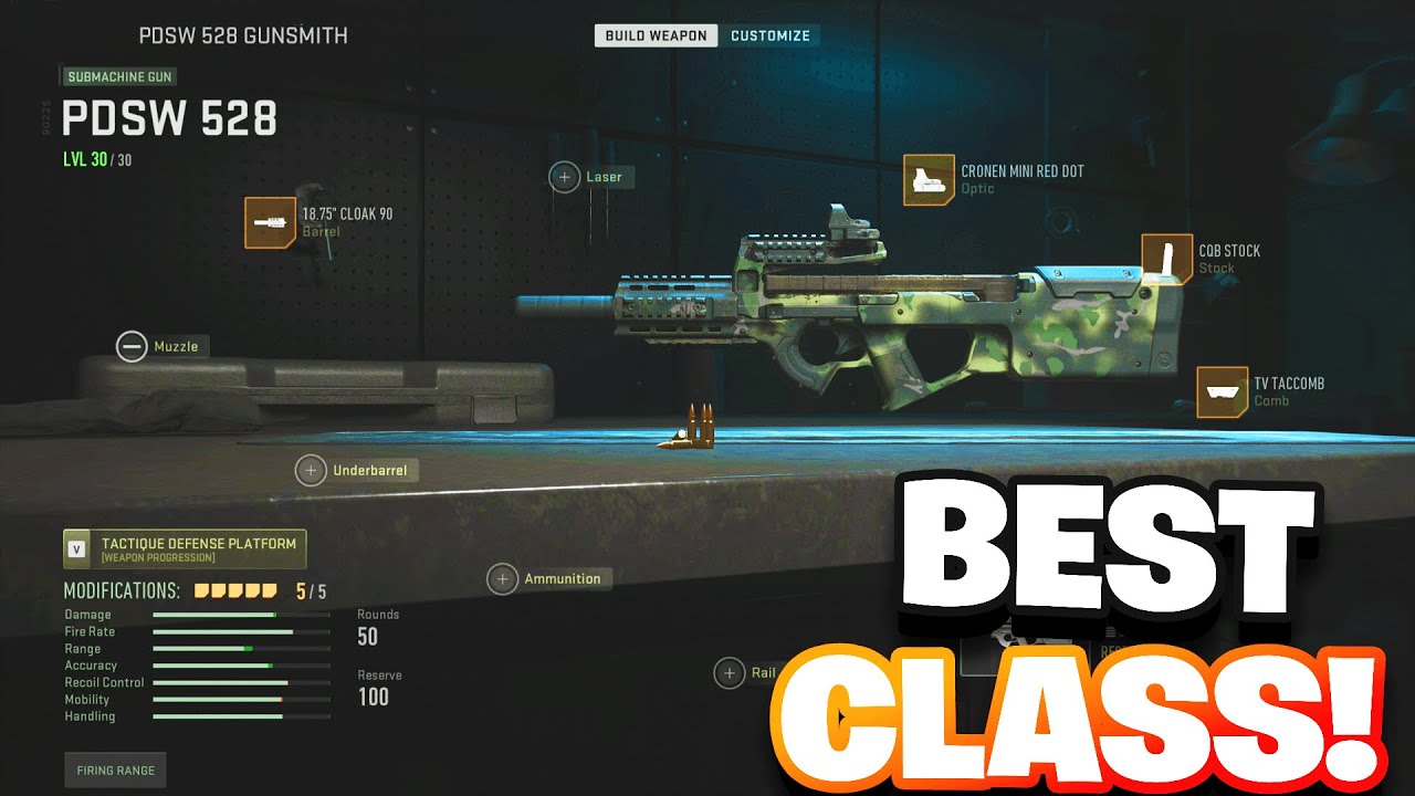 PDSW 528 Loadout MW2: The Ultimate Setup for Victory