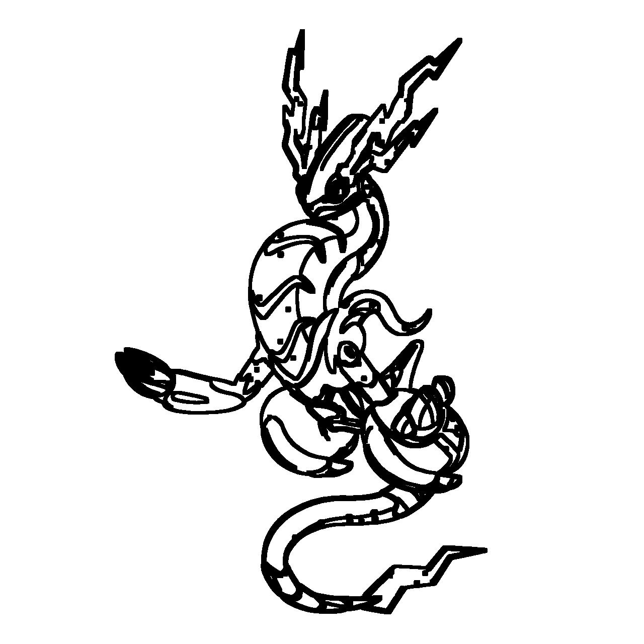 Miraidon Coloring Page: Fun and Creative Game Experience