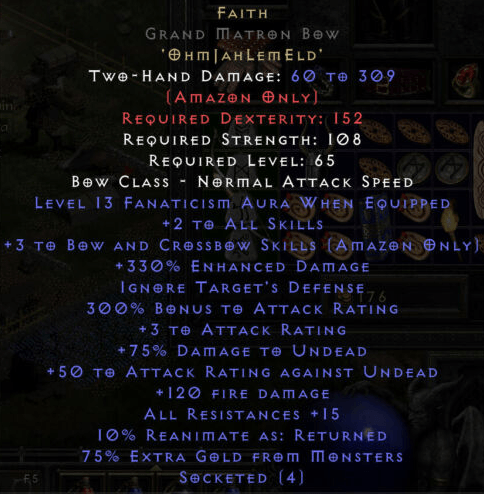 Runewords for Bows in Diablo 2: The Ultimate Guide to Powering Up Your Archery Game