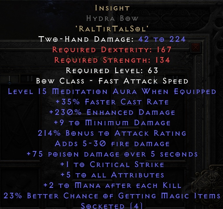 Exploring Runewords for Diablo 2 Bows: Unlocking the Power of Arrows and Magic