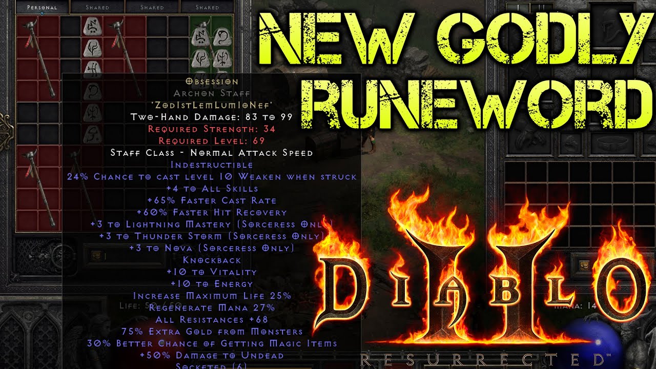 Obsession Runeword: The Mystery and Power You Need to Know