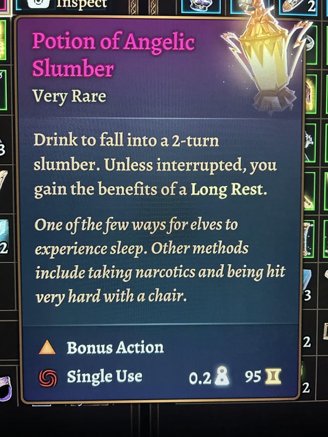 Potion of Angelic Reprieve in BG3: A Heavenly Blessing or a Flawed Elixir?