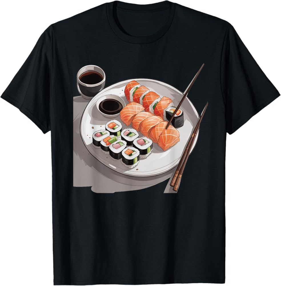 Sushi T-Shirts: A Trendy Fusion of Fashion and Food Culture