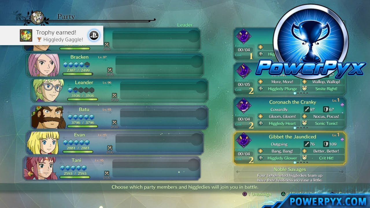 Ni No Kuni 2 Trophy Guide: How to Earn Every Trophy with a Smile