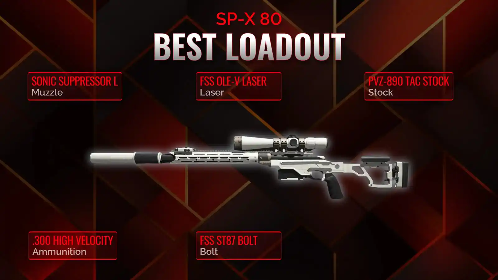 Ultimate SP-X 80 Loadout Guide: Dominate in Every Match