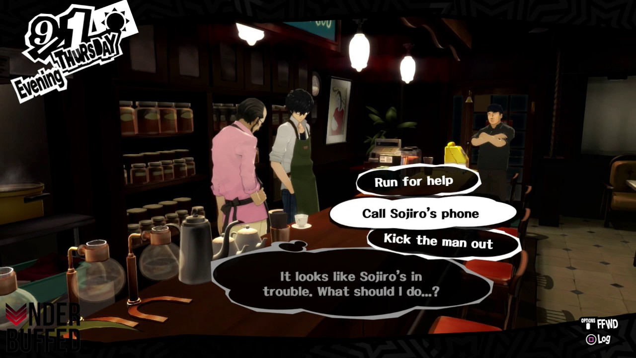 It Looks Like Sojiro's in Trouble, What Should I Do?