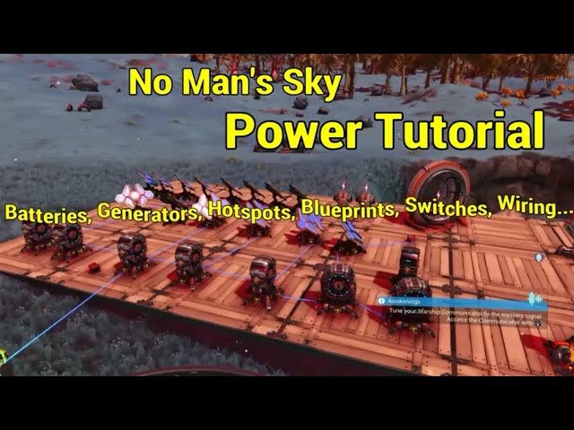 NMS Industrial Grade Battery: A Journey Through Power Problems in No Man's Sky