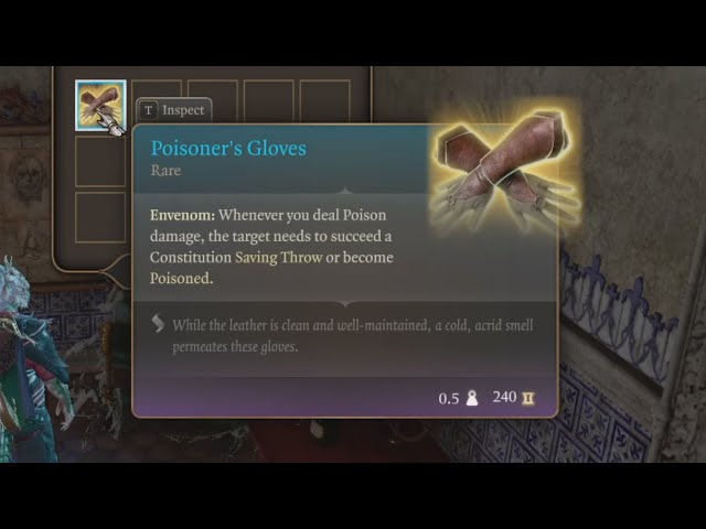 Everything You Need to Know About Poisoner Gloves in BG3: The Sneaky Game-Changer
