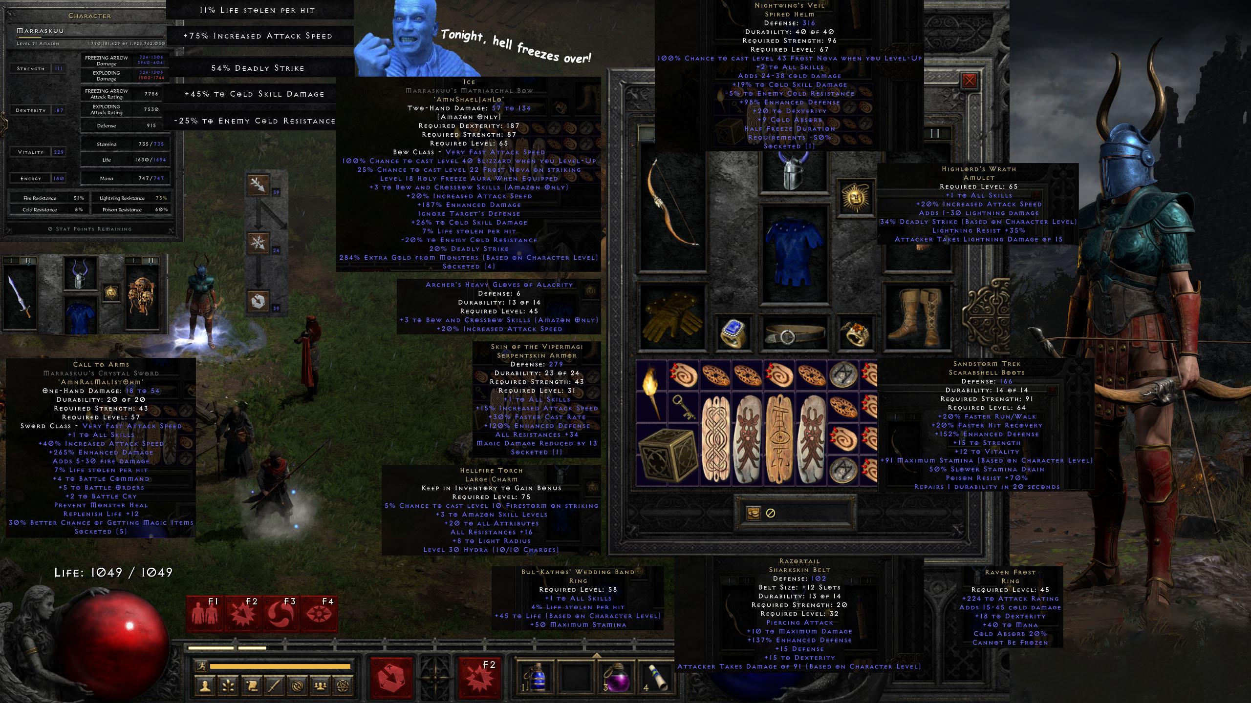 Runeword Ice: Freezing Your Enemies and Your Troubles in Diablo II