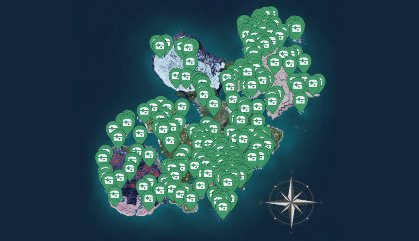 Exploring the "Palworld Chest Map": A Treasure Hunt with Some Surprises