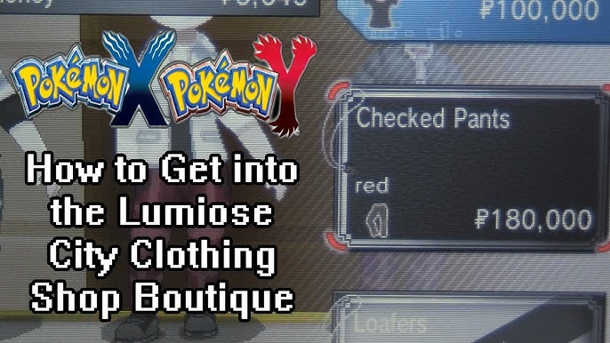 Exploring the Fashion Frenzy in Pokémon X and Y: A Guide to Clothing Stores
