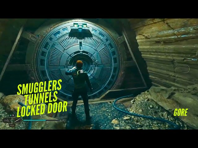 Locked Door in Smugglers Tunnels: A Frustrating Puzzle for Gamers