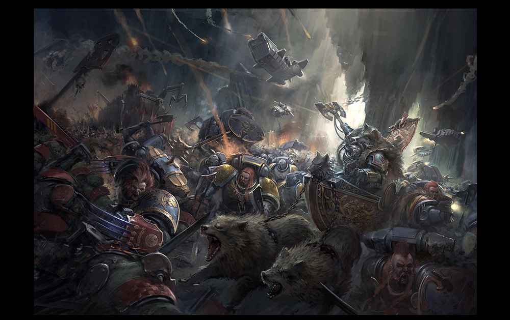 Rogue Trader Marines: The High Seas of Space Warfare