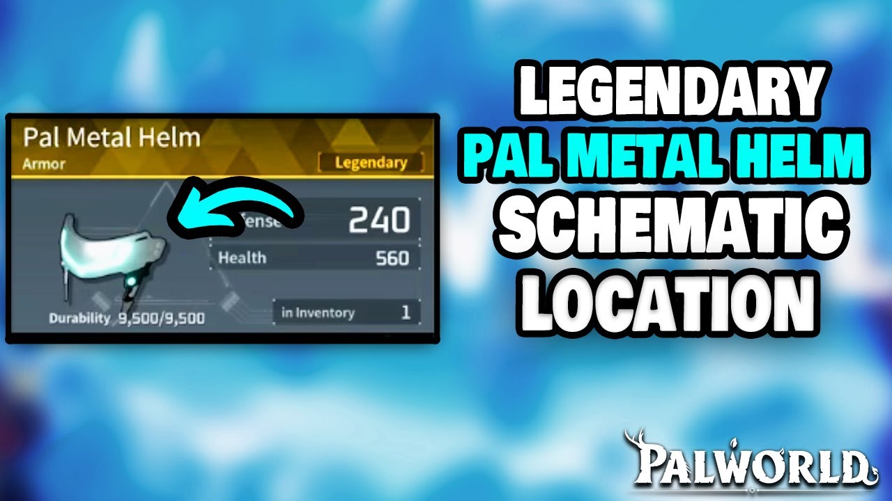 Helmet Schematic 1 in Palworld: Your Ultimate Guide to This Game Feature