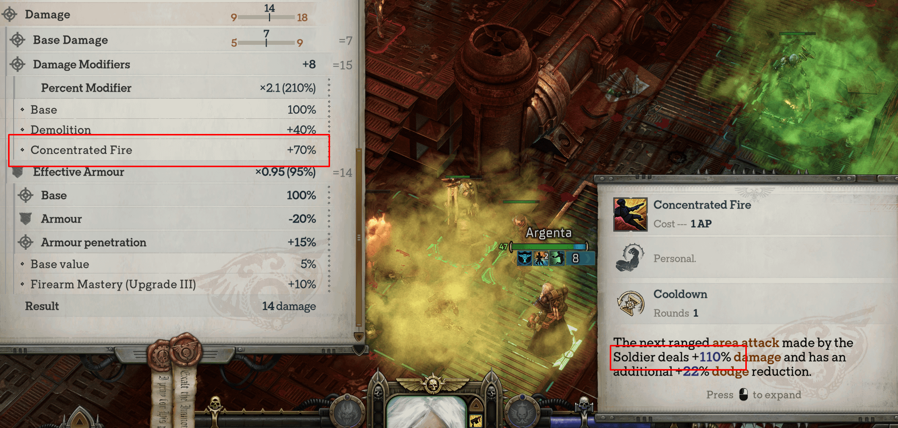 Rogue Trader Concentrated Fire: How to Deal with the Heat in the Grimdark Future