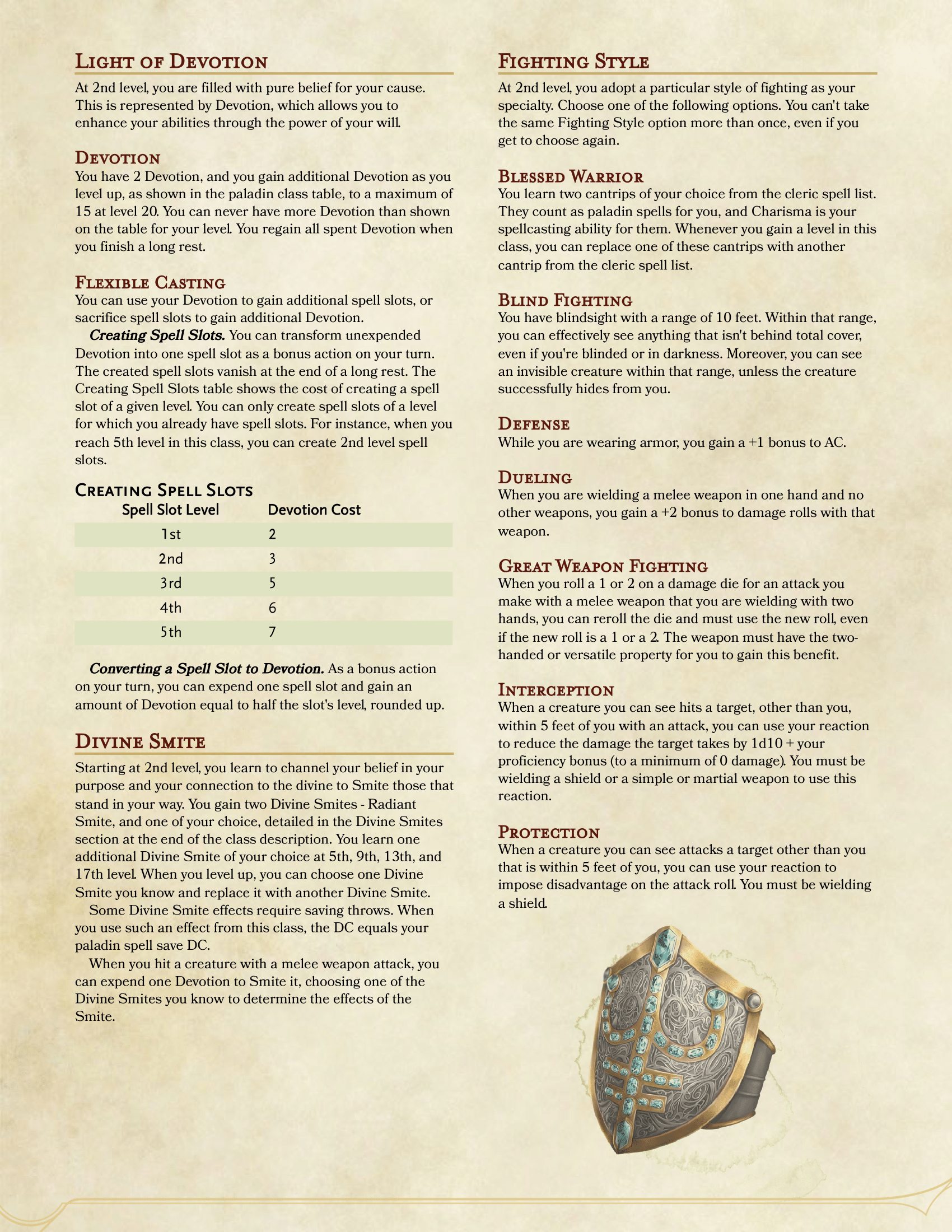 Understanding the Paladin Spell Slot Chart: A Holy Guide to Divine Power