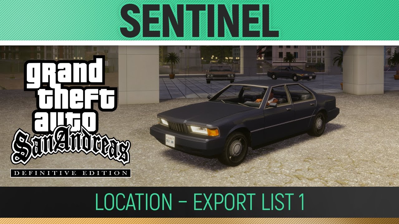 Where to Find the Sentinel in GTA San Andreas: A Complete Location Guide