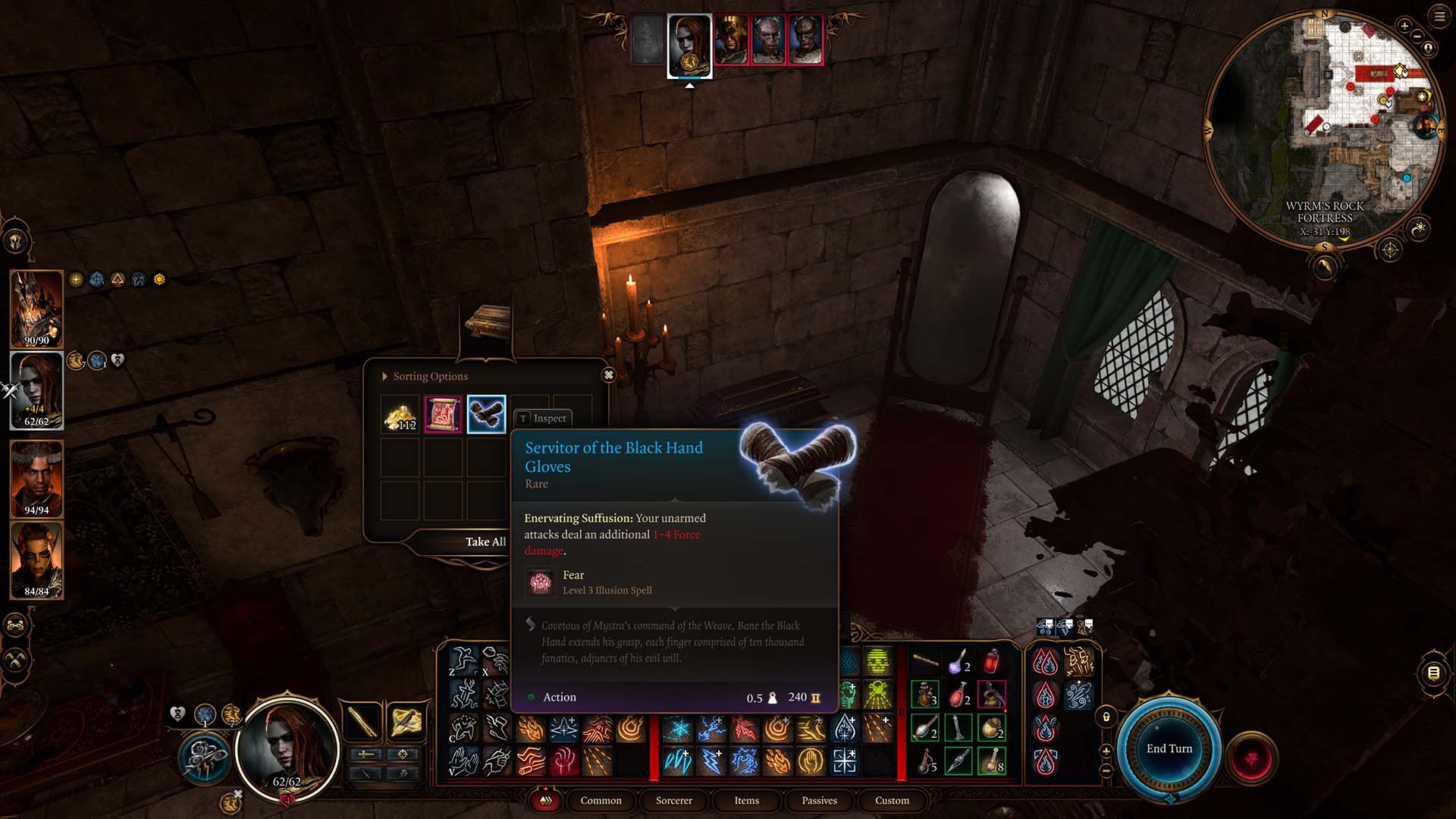 Servitor of the Black Hand Gloves: A Legendary Item in Gaming Lore