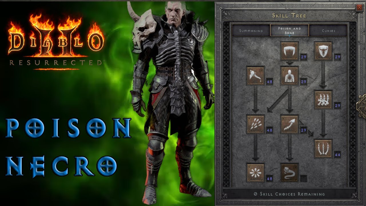Mastering the Poison Necro Build in Diablo 2: A Deep Dive into the Toxin-Fueled Madness
