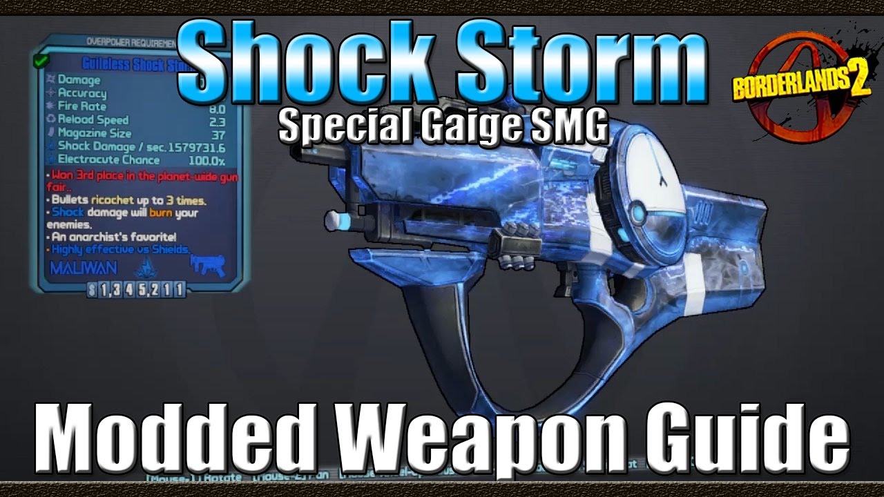 Mod a Weapon to Do Shock Damage: Shock Your Enemies and Your Gameplay!
