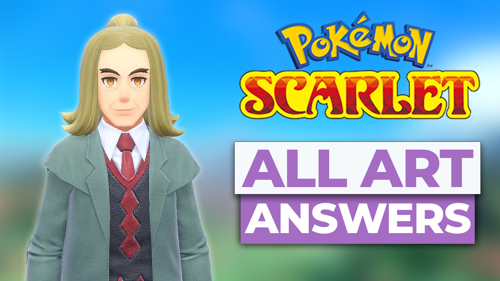 Solving the Mystery of Pokémon Scarlet Art Class Answers: A Fun Guide