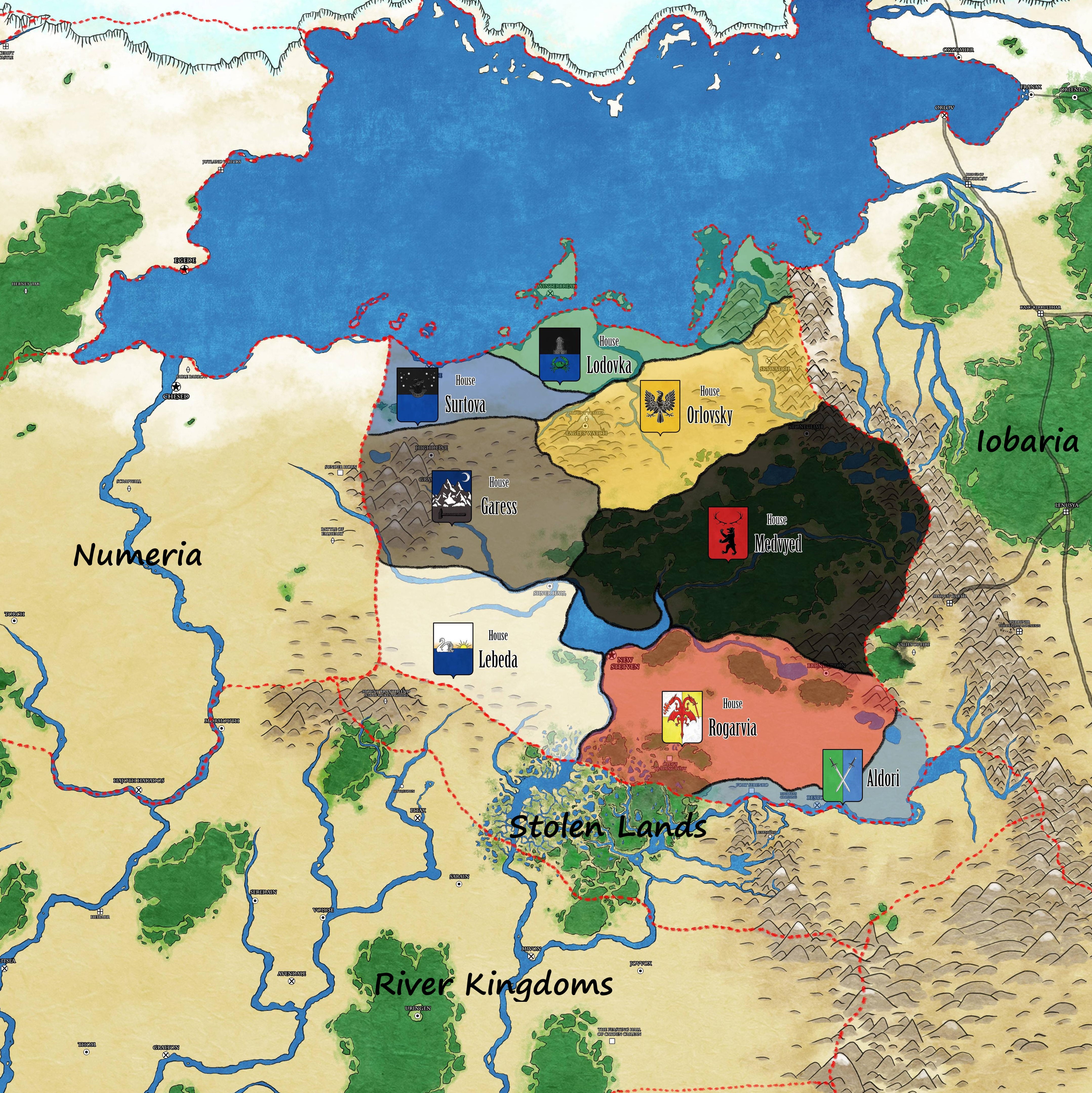 Exploring Pathfinder Brevoy: The Kingdoms, the Struggles, and the Solutions