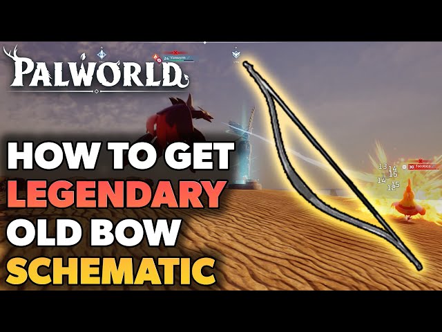 Old Bow Schematic 2: A Guide to Crafting and the Quest for the Legendary Bow