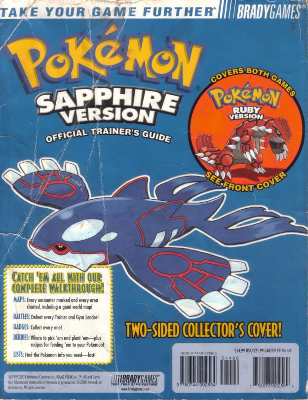 Pokémon Sapphire Walkthrough PDF: Your Ultimate Guide to Navigating Hoenn