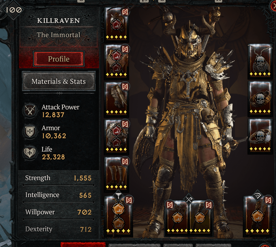 Immortal Barbarian Build Diablo 4: The Ultimate Guide