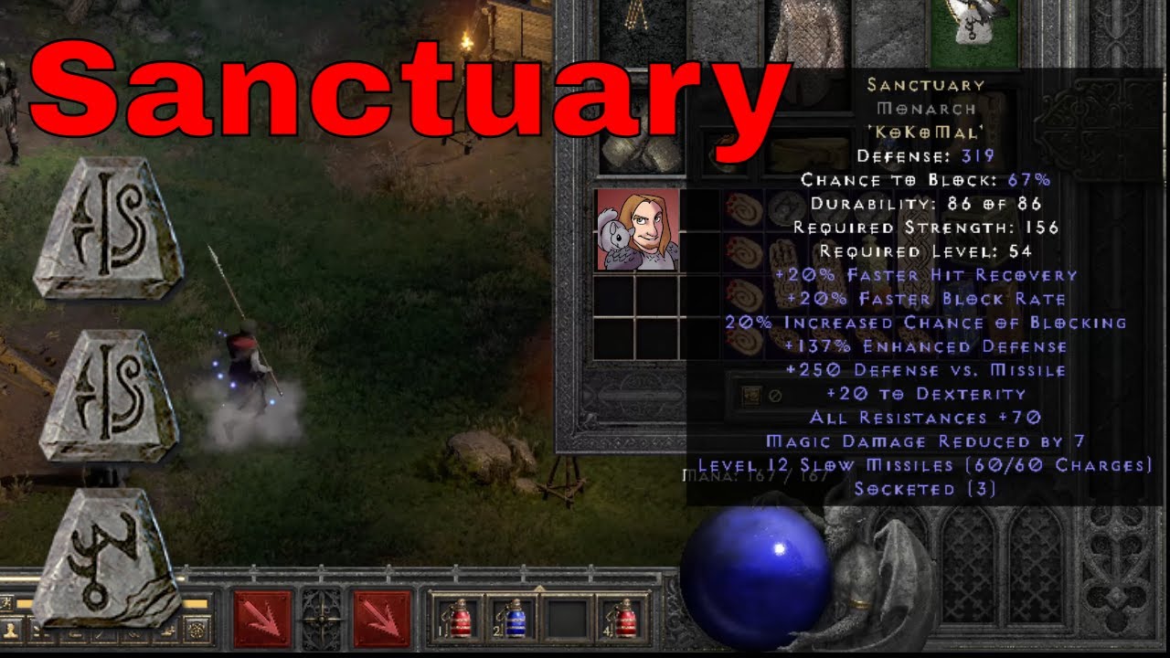 Sanctuary Runeword: The Secret Weapon You Didn’t Know You Needed in Diablo 2