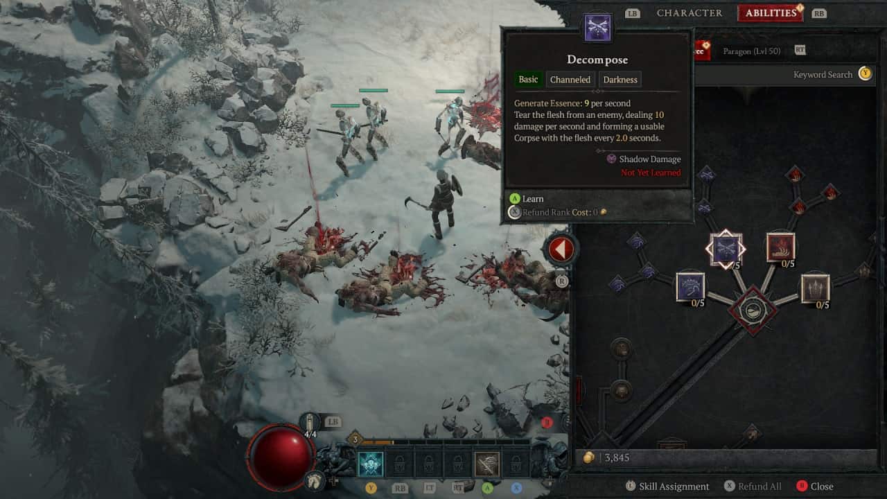 How Do You Consume a Corpse in Diablo 4?