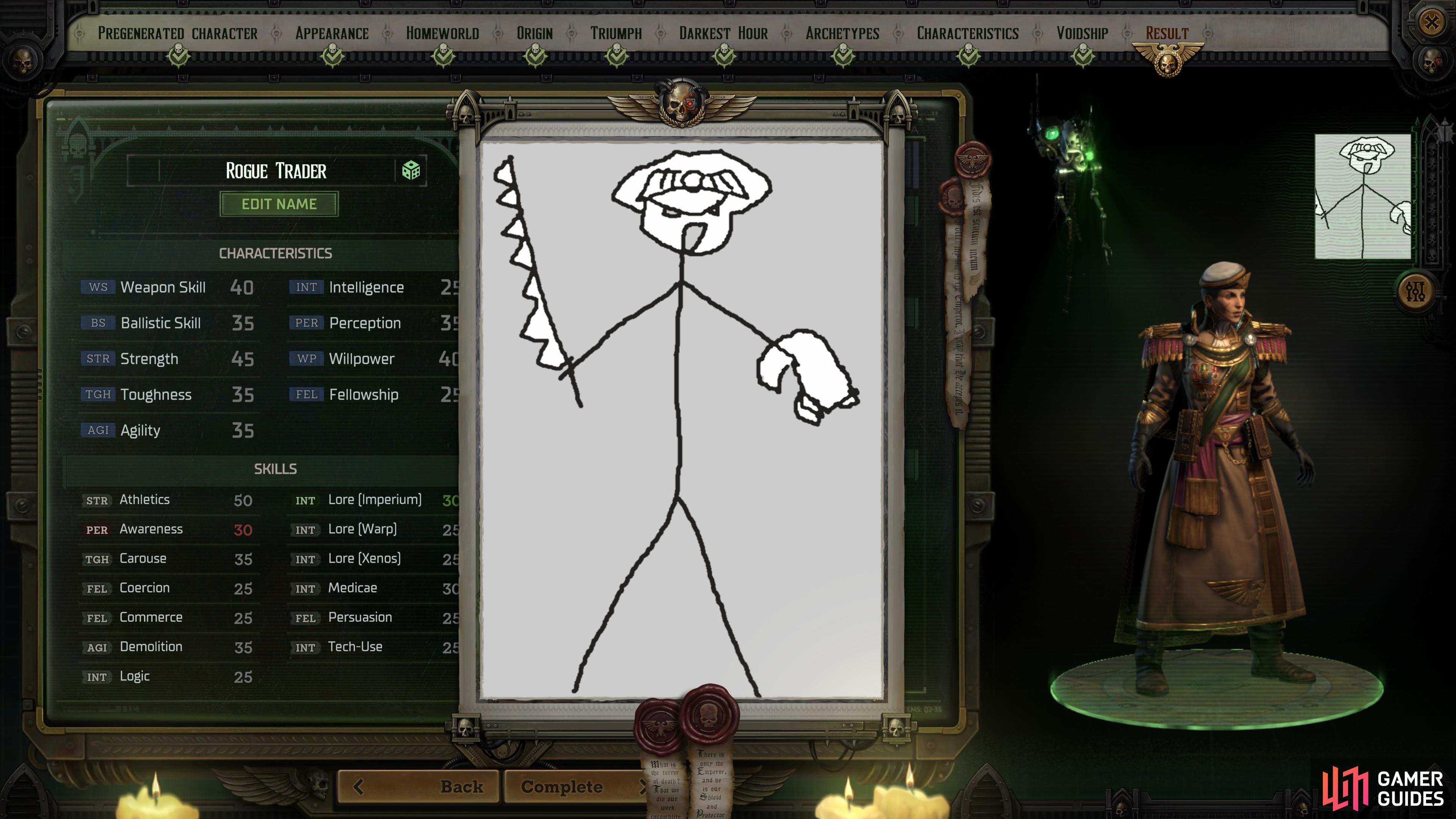 Rogue Trader Custom Portrait: A Guide to Personalizing Your Space in the Stars