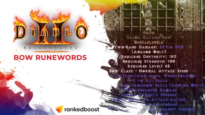 Runewords for Bows in Diablo 2: A Deep Dive into the Power of Arrows and Magic