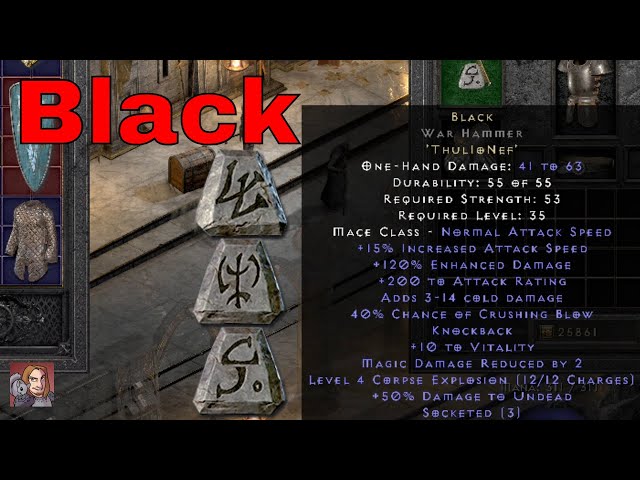 Runeword Black D2: Unlocking the Secrets of This Diablo 2 Classic