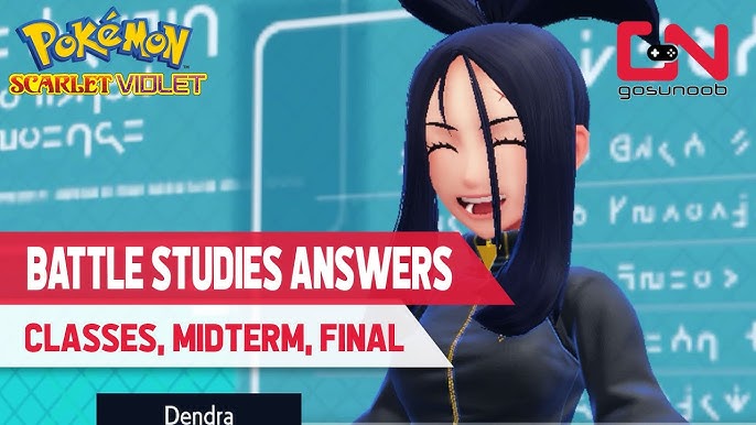 Pokemon Scarlet Battle Studies Answers: A Guide to Overcoming Classroom Challenges